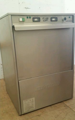 Jet Tech F-18DP Undercounter Commercial Dishwasher