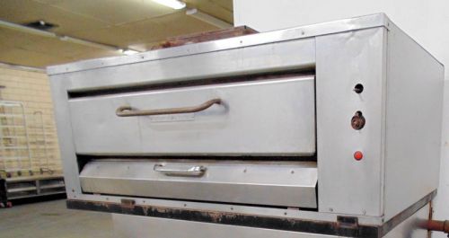 Single Deck Pizza Bakery All Purpose Gas Oven