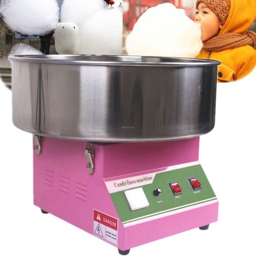 Commercial candy floss/cotton candy machine 530mm sugar maker for party 1030w ce for sale