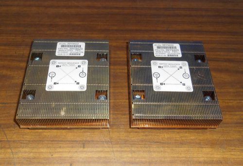 Lot of 2: IBM xSeries x3550 CPU Processor copper Heatsink P/N 39Y9423 39Y9422