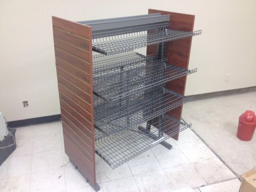 Large Candy Rack Shelf Merchandiser for Convenience Store or Liquor with Extra