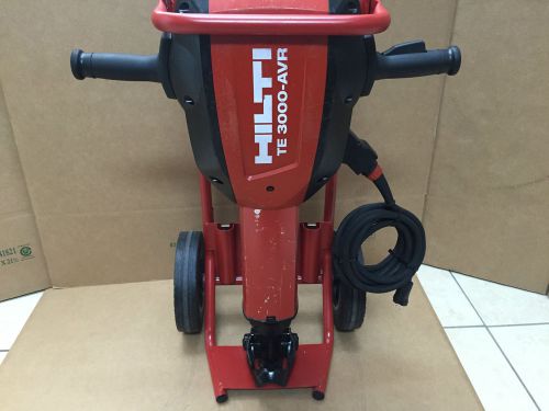 2014&#039; hilti te 3000 avr heavy duty professional demolition hammer breaker for sale