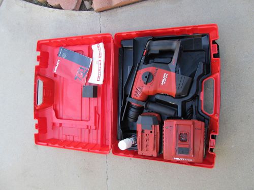 Hilti 36v rotary hammer drill cordless te-30-a36 combihammer nice shape for sale