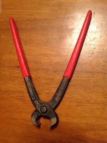 Straight jaw oetiker clamp crimper plier clippers knipex germany 1098 for sale