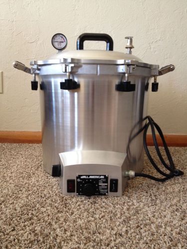 All american electric sterilizer 75x-120v pressure cooker autoclave for sale