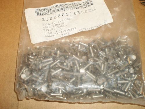 1/8 steel rivet solid 200+ pieces 5320001182007 20427m4-8