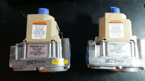Honeywell VR8304H-4255 and VR8305M-4157 Gas Valves