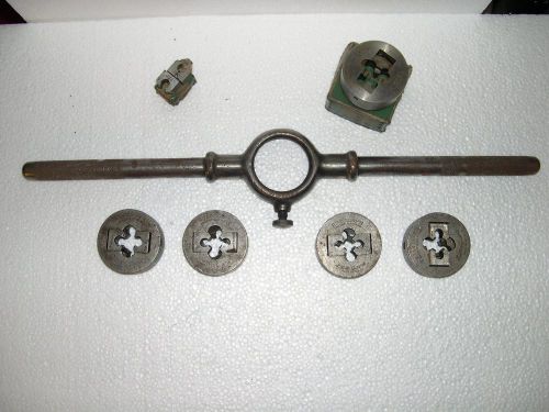 Little giant g.t.d. corp&#039;n  vintage die handle and 5 round dies for sale