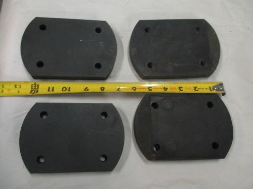 4 pack Anti Vibration isolation pad rubber/cork 2x2x7/8-SPEAKER COMPRESSOR PUMP