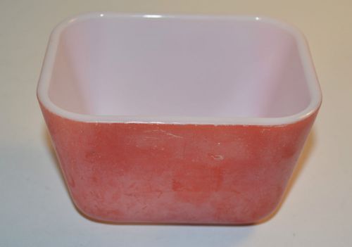 Pyrex Small Red Rectangular Small bowl dish #30