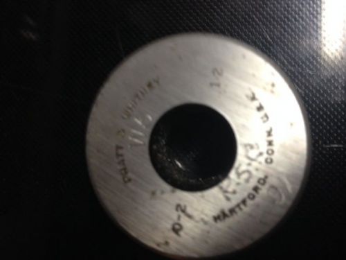 Pratt &amp; Whitney Master Bore Gage Setting Ring Calibration