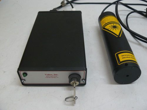 Thorlabs hrr005 hene laser 0.5mw with power supply voltex inc s-22-00 for sale