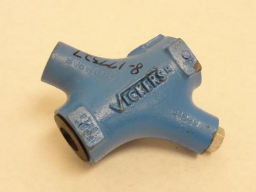 142072 Old-Stock, Vickers FN 03-20 Flow Control Valve, 3/8&#034; NPTF, 3000 PSI MAX