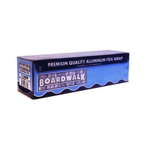 Boardwalk 1000&#039; Extra Heavy-Duty Aluminum Foil Roll in Silver
