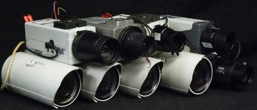 9x Assorted Color CCTV Surveillacne Bullet Cameras | JVC: TK-C920U | ADCSHR2412N