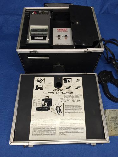 Vintage AmProbe A.C. Ammeter Recorder Model LAA1500-T Volt