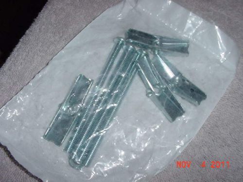 ***new*** lot of (4) 1/4&#034; x 4&#034; toggle bolts mushroom head square/phillips slot for sale