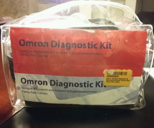 Omron diagnostic kit sprague rappaport aneroid sphygmomanometer fanny pack combo for sale