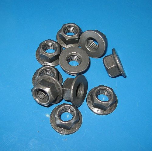 Top-loc stover flanged lock nut black oxide g type c 1/2&#034;-20 5pcs for sale