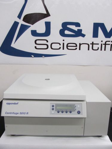 Eppendorf 5810R Benchtop Centrifuge With Swing Bucket Rotor A-4-81