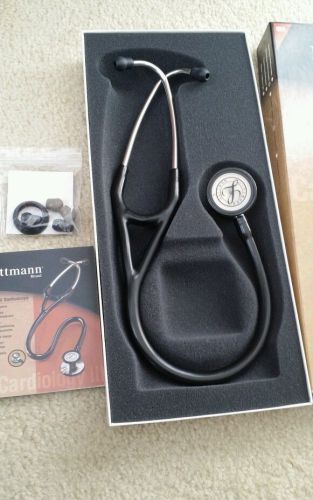 3m littmann cardiology iii stethoscope, black tube cardiology 3 for sale