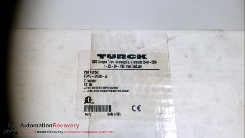 TURCK FDNL-S1600-W-AIM STYLE DEVICENET STATIONS, NEW