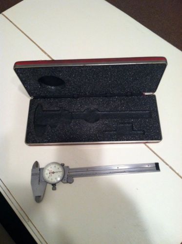 L.s. starrett, dial calipers, model 120, 6 inch, for inside/outside measurements for sale