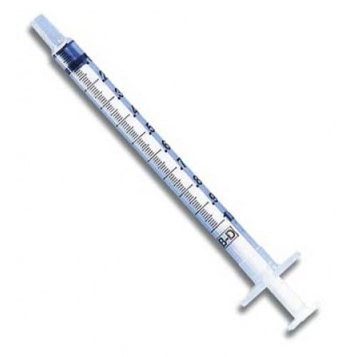 BD Syringe W/O Needle - Tuberculin Slip Tip - 1ml - 309659 - Quantity of 2