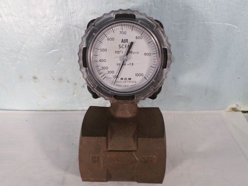 RCM INDUSTRIES Gauge Model 3-71-R-1000-I 180 PSIG      Loc: E 5