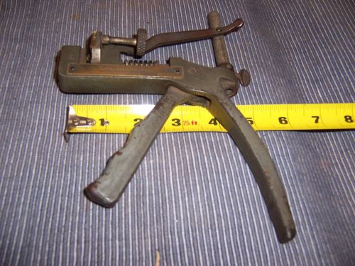 CURTIS INDUSTRIES MODEL  HAND  CUTTING STAMPING TOOL FORD GM CAMS-MANUAL