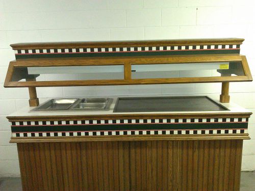 86&#034; heated buffet table apwyott hfw2d electric 240v apw for sale