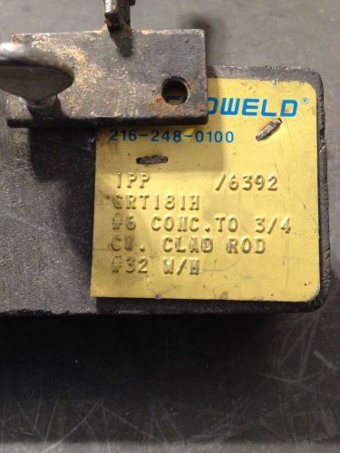 Cdweld GRT181H Mold with B399 Handle
