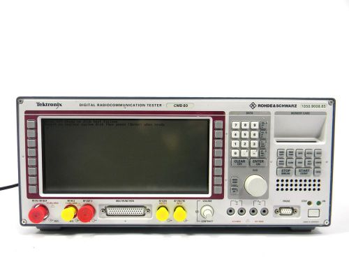 Tektronix CMD80 Communications Test Set 30 Day Warranty