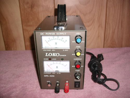 Loko Power DPS-3050  DC Power Supply 0-50V , FOR PARTS ?