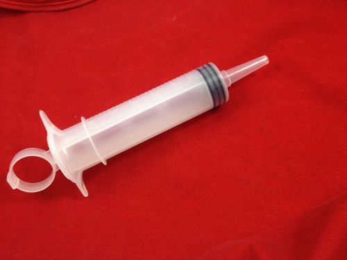 Plastic Syringe ~ Plunger Style ~ 2 oz ~ 60 cc