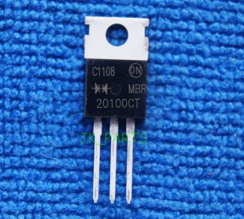10pcs MBR20100 MBR20100CT Power Rectifier TO-220 ON