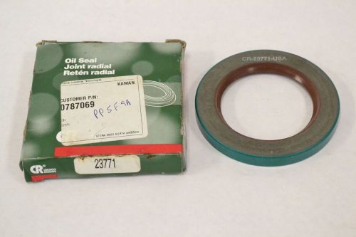 New chicago rawhide 23771 cr single lip 2-3/8x3-1/2x3/8in oil-seal b313511 for sale