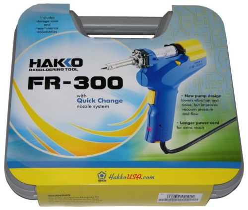Hakko fr300-05/p (fr-300) handheld desolder gun through hole replaces 808-kit/p for sale