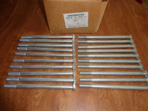 Rochester screw &amp; bolt 3/8-16x6 hex head cap screws (15) for sale