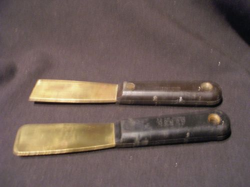 Hyde Brass Non-Spark Putty Knives No. 02080