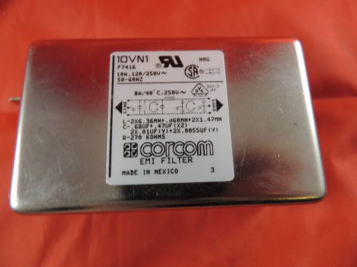 Corcom 10VN1 - EMI / RFI Power Line Filter - F7416