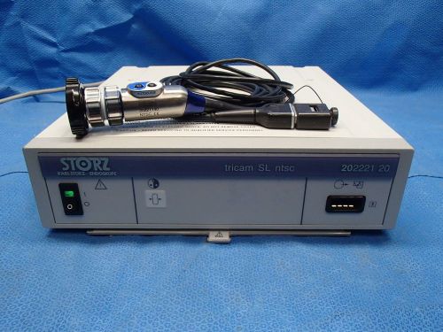 Storz 202221 20 tricam SL ntsc Console with 20221140 NTSC Camera Head &amp; Coupler