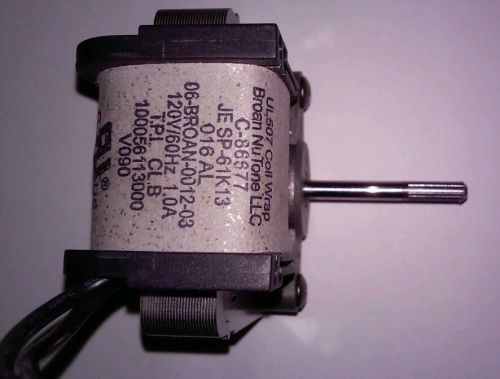 C-86677 nutone vent fan motor for 763rln for sale