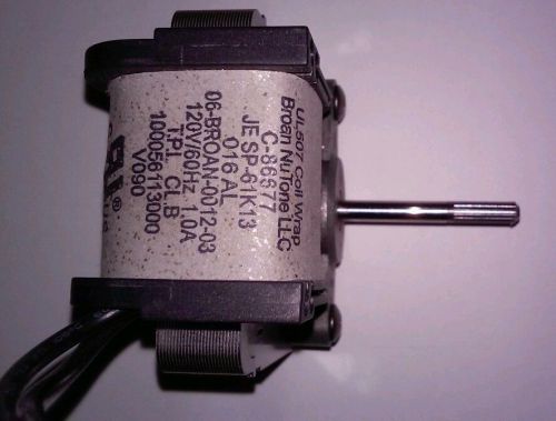 C-86677 Nutone Vent Fan Motor for 763RLN