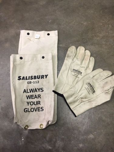 SALISBURY GB-112 ALWAYS WEAR YOUR GLOVES BAG And ILP10 Leathers