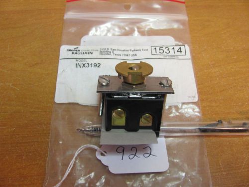 Pauluhn Model no. INX3192 Rotery Switch 2 Pole 250 Volt #922