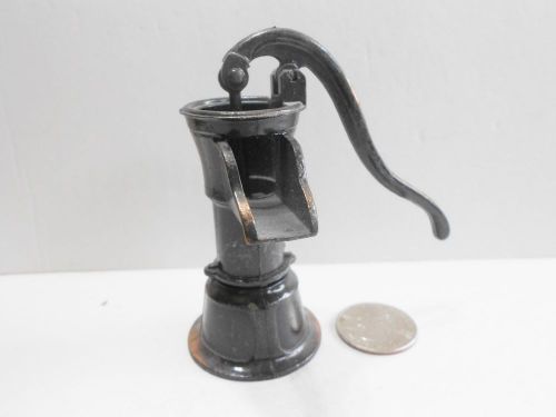 MINI Vintage Antique Die Cast Pencil Sharpener Water Pump #b