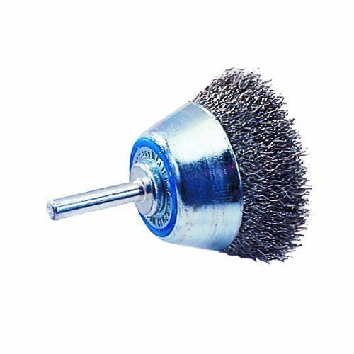 Walter 13C068 Crimped Wire Mounted Brush  Stainless Steel 304  2-3/8&#034; Diameter