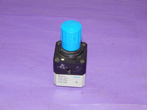 Festo lrp-1/4-10 precision pressure regulator 1/4&#034; npt lrp1/410 for sale