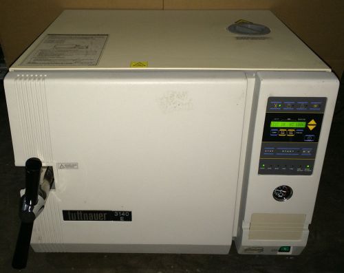 Tuttnauer 3140 E 3140E Tabletop Autoclave Sterilization System